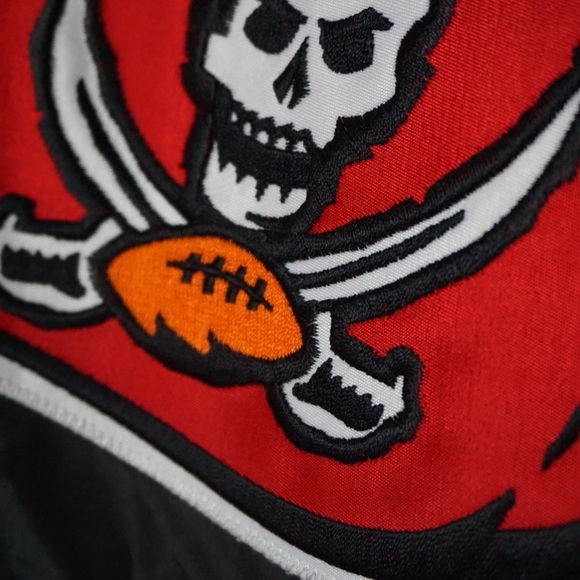 90’s Adidas Buccaneers Wind Breaker Jacket XL - Picture 3 of 8